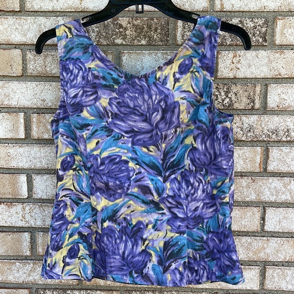EUC Anthropologie Odille tie-dyed tank top size 4 - Picture 5 of 9